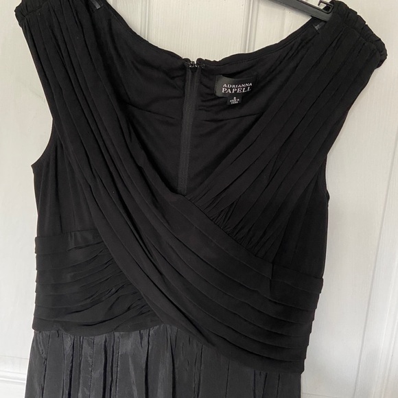 Adrianna Papell sleeveless fit and flare midi cocktail dress - Picture 5 of 7